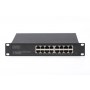 Digitus | 16-port Gigabit Ethernet Switch | DN-80115 | Unmanaged | Rackmountable | 10/100 Mbps (RJ-45) ports quantity | 1 Gbps ( - 3